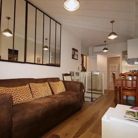 Duplex Climatise En Hyper Centre De Lägenhet